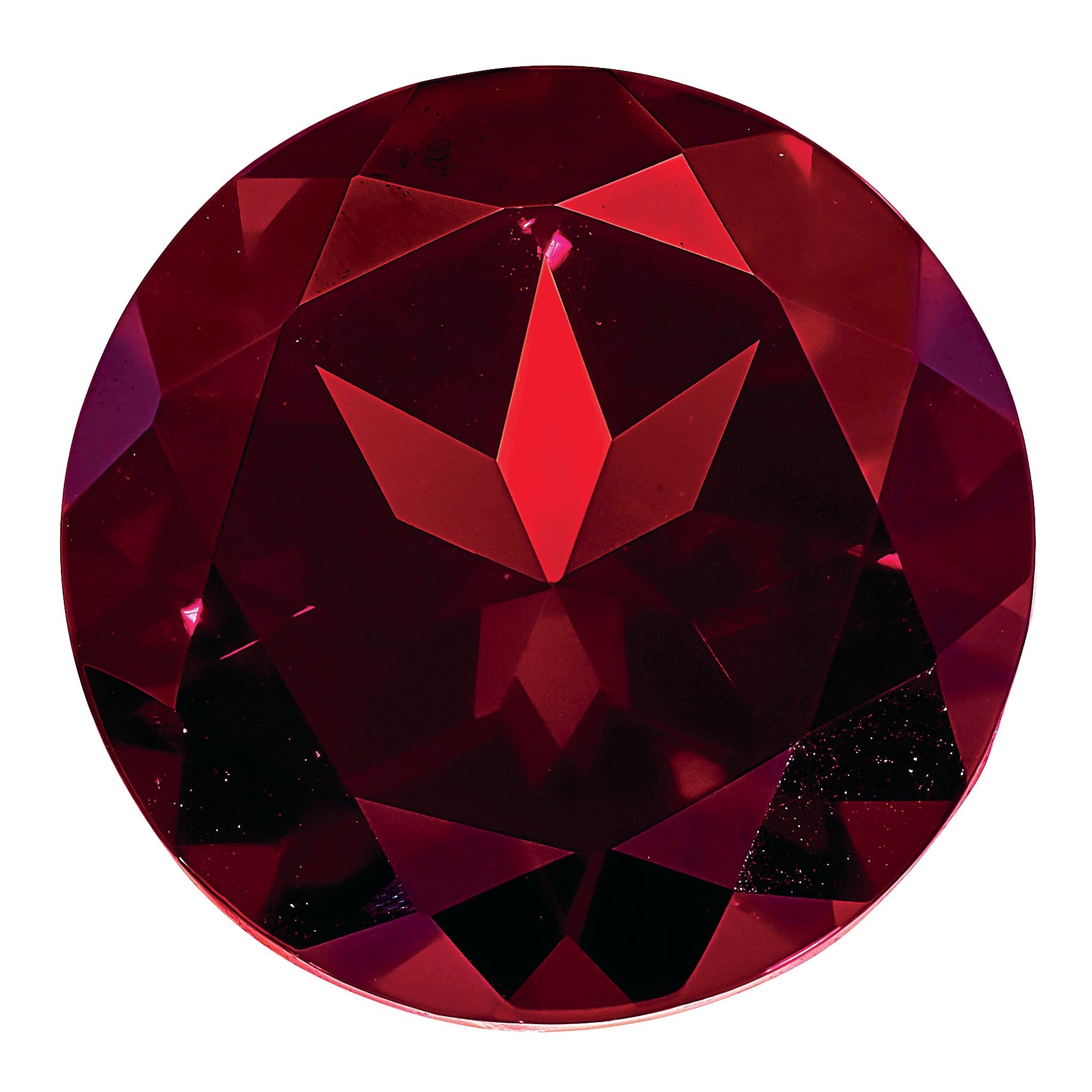 Gemstone Garnet Aa Quality 2mm Round