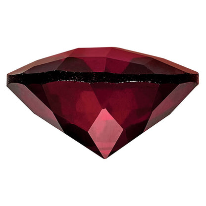 Gemstone Garnet Aa Quality 9mm Round Checkerboard