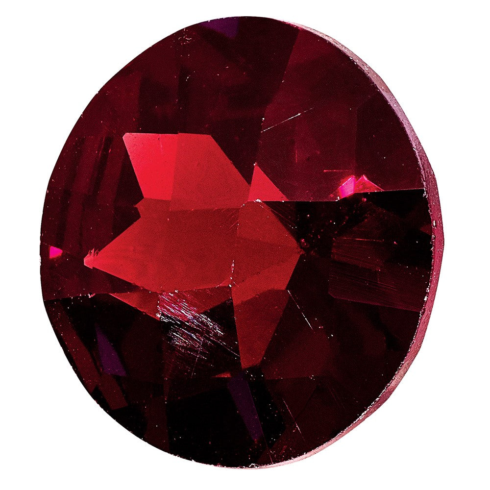 Gemstone Garnet Aa Quality 6mm Round Checkerboard