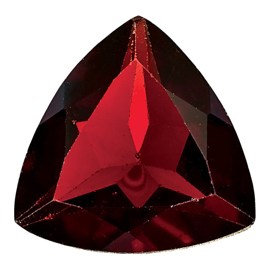 Gemstone Garnet Aa Quality 9mm Trillion