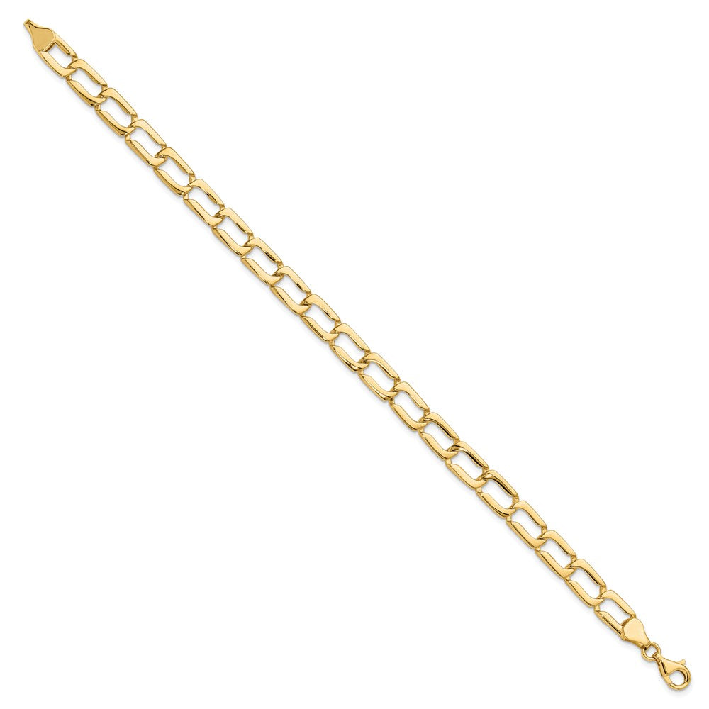 8.5 Inch 14K Polished Link Bracelet