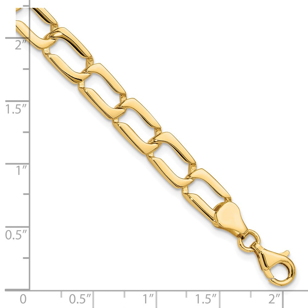 8.5 Inch 14K Polished Link Bracelet