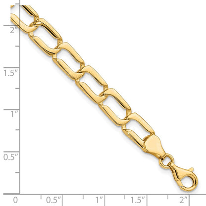 8.5 Inch 14K Polished Link Bracelet
