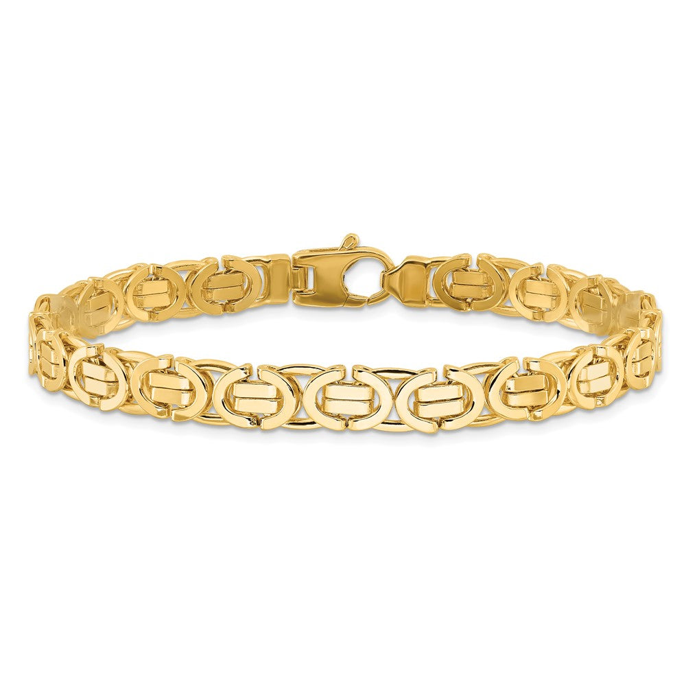 8.25 Inch 14K Polished Fancy Link Bracelet
