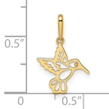 14k Yellow Gold 14k Madi K Hummingbird Pendant