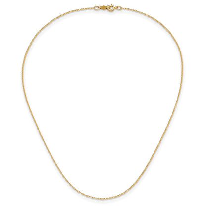 13 Inch 14K Yellow Gold Madi K Child'S Rope Chain Necklace