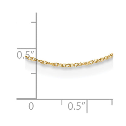 13 Inch 14K Yellow Gold Madi K Child'S Rope Chain Necklace