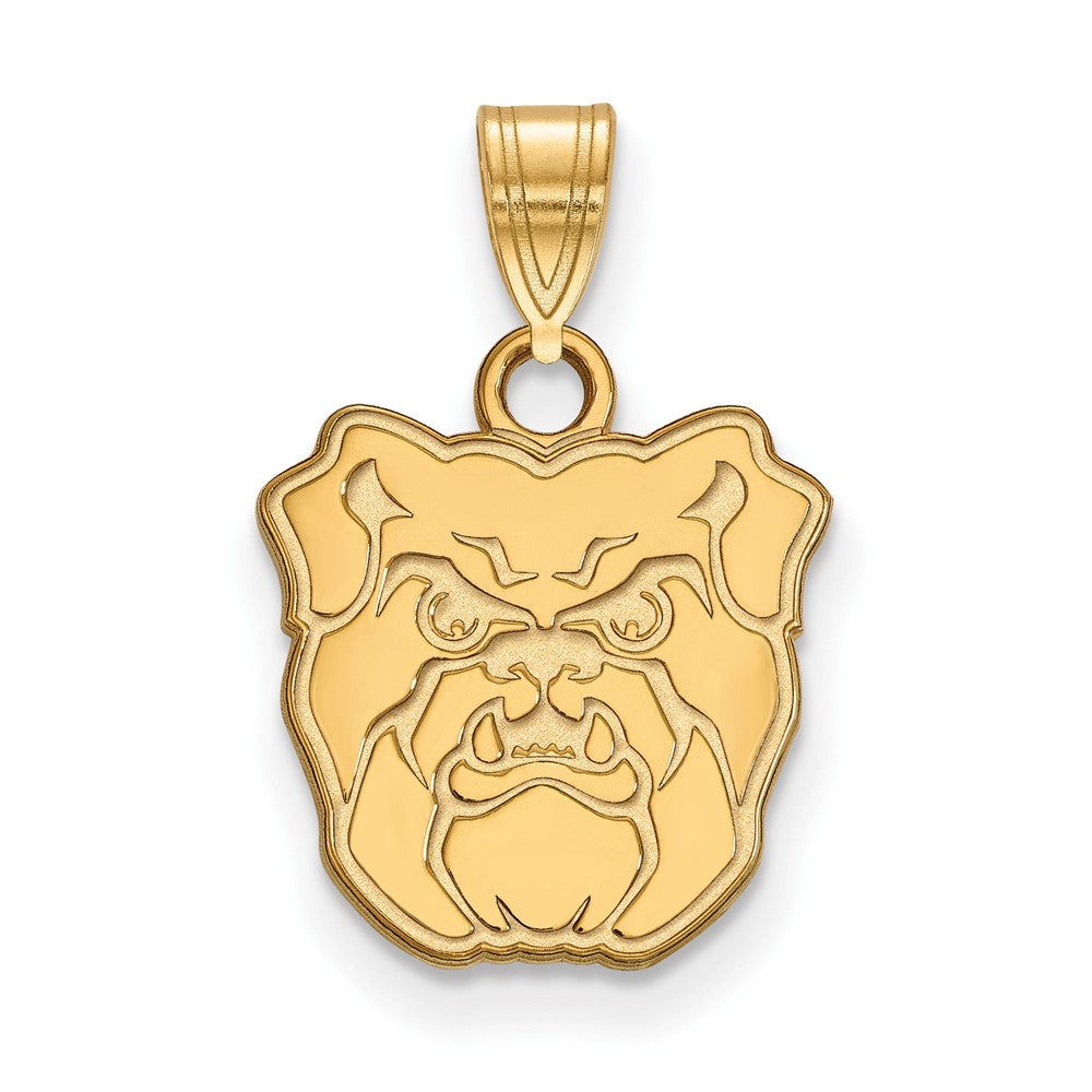 14K Yellow Gold Logoart Butler University Bulldog Small Pendant