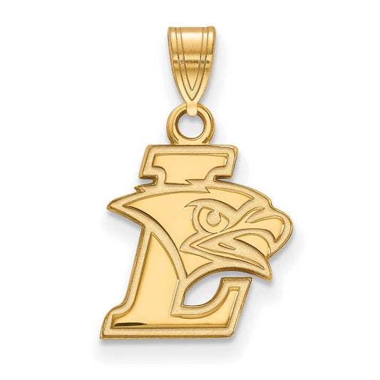 Gold Plated Sterling Silver Logoart Lehigh University Small Pendant