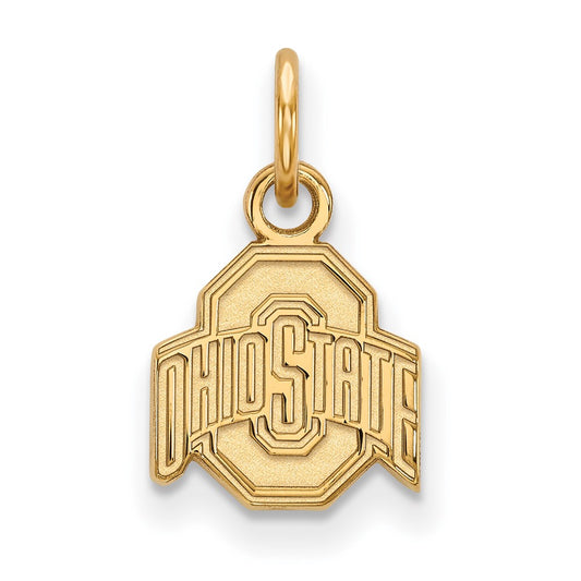 10K Yellow Gold Logoart The Ohio State University Extra Small Pendant