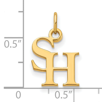 Gold Plated Sterling Silver Logoart Sam Houston State University Extra Small Pendant