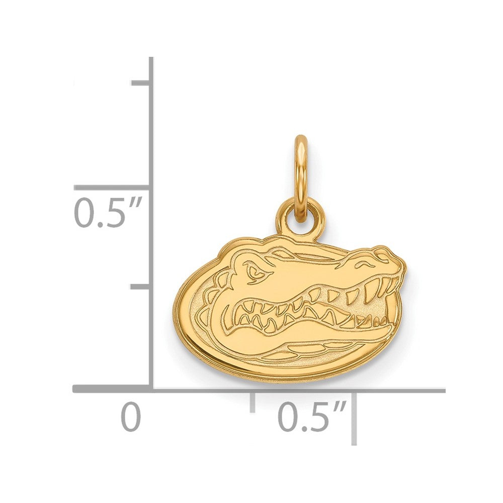 10K Yellow Gold Logoart University Of Florida Gator Extra Small Pendant