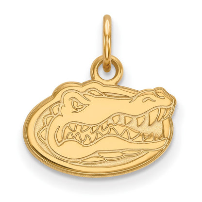 10K Yellow Gold Logoart University Of Florida Gator Extra Small Pendant