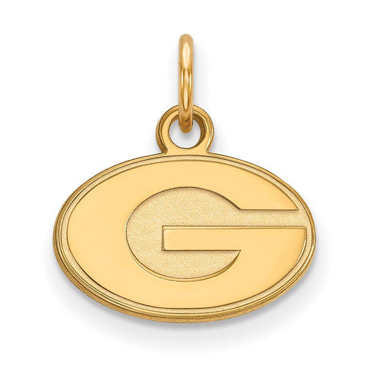 10K Yellow Gold Logoart University Of Georgia Letter G Extra Small Pendant