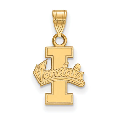 Gold Plated Sterling Silver Logoart University Of Idaho Vandals Small Pendant