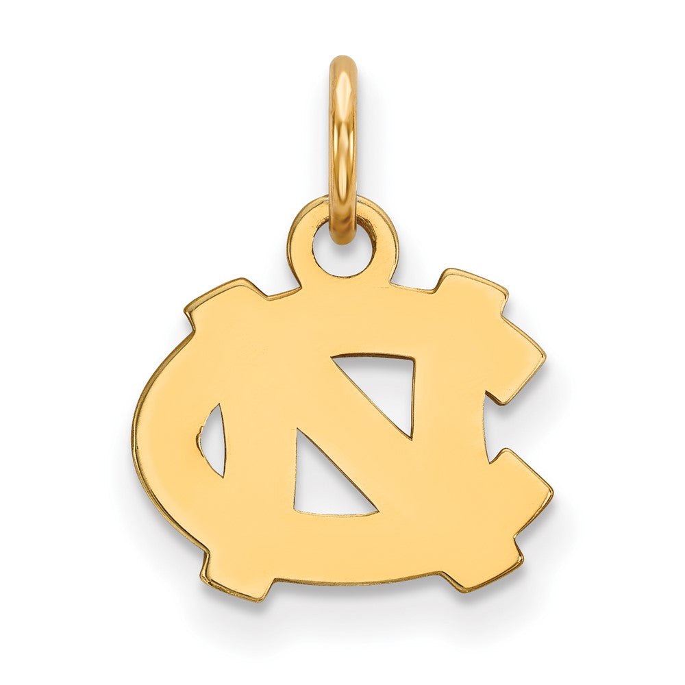 10K Yellow Gold Logoart University Of North Carolina N C Extra Small Pendant