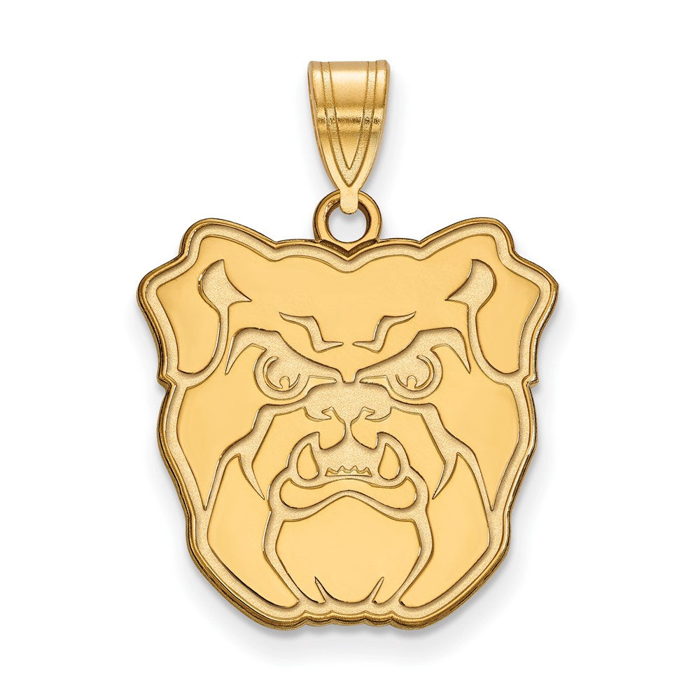 10K Yellow Gold Logoart Butler University Bulldog Large Pendant
