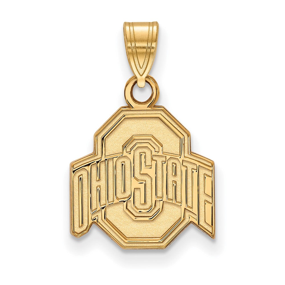 10K Yellow Gold Logoart The Ohio State University Small Pendant