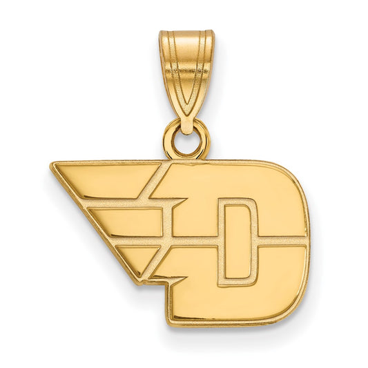 10K Yellow Gold Logoart University Of Dayton Small Pendant