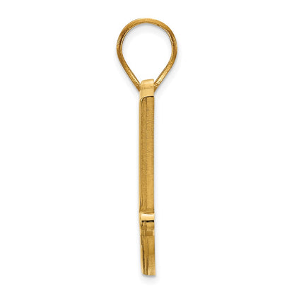 Gold Plated Sterling Silver Logoart Oklahoma State University O S U Medium Pendant