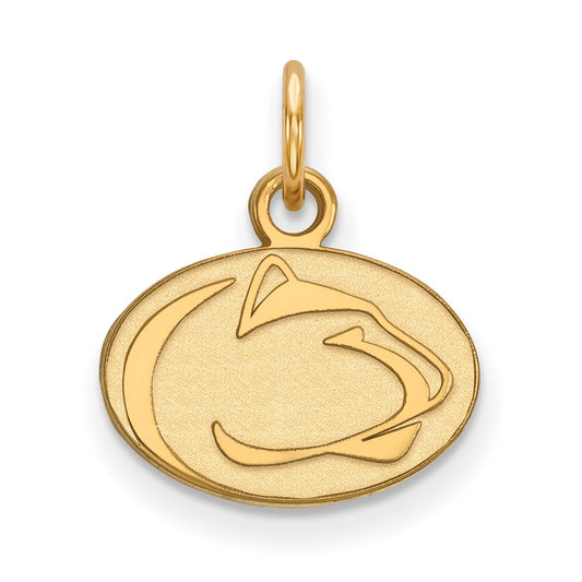 10K Yellow Gold Logoart Penn State University Lion Extra Small Pendant