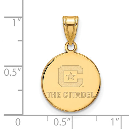 14K Yellow Gold 14Ky Logoart The Citadel Medium Pendant
