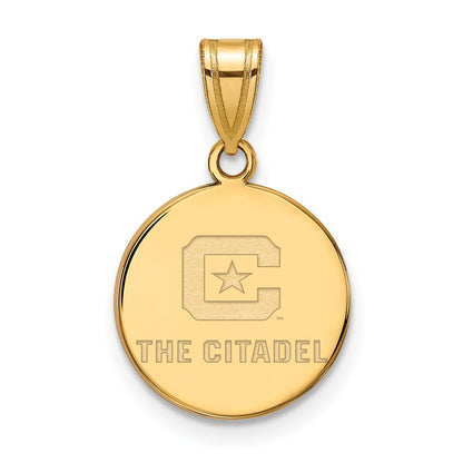 14K Yellow Gold 14Ky Logoart The Citadel Medium Pendant