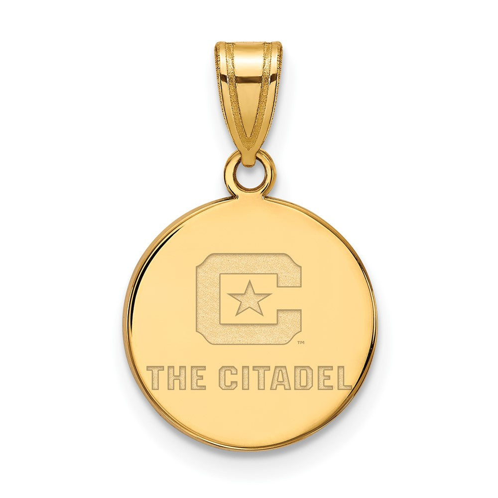 10K Yellow Gold 10Ky Logoart The Citadel Medium Pendant