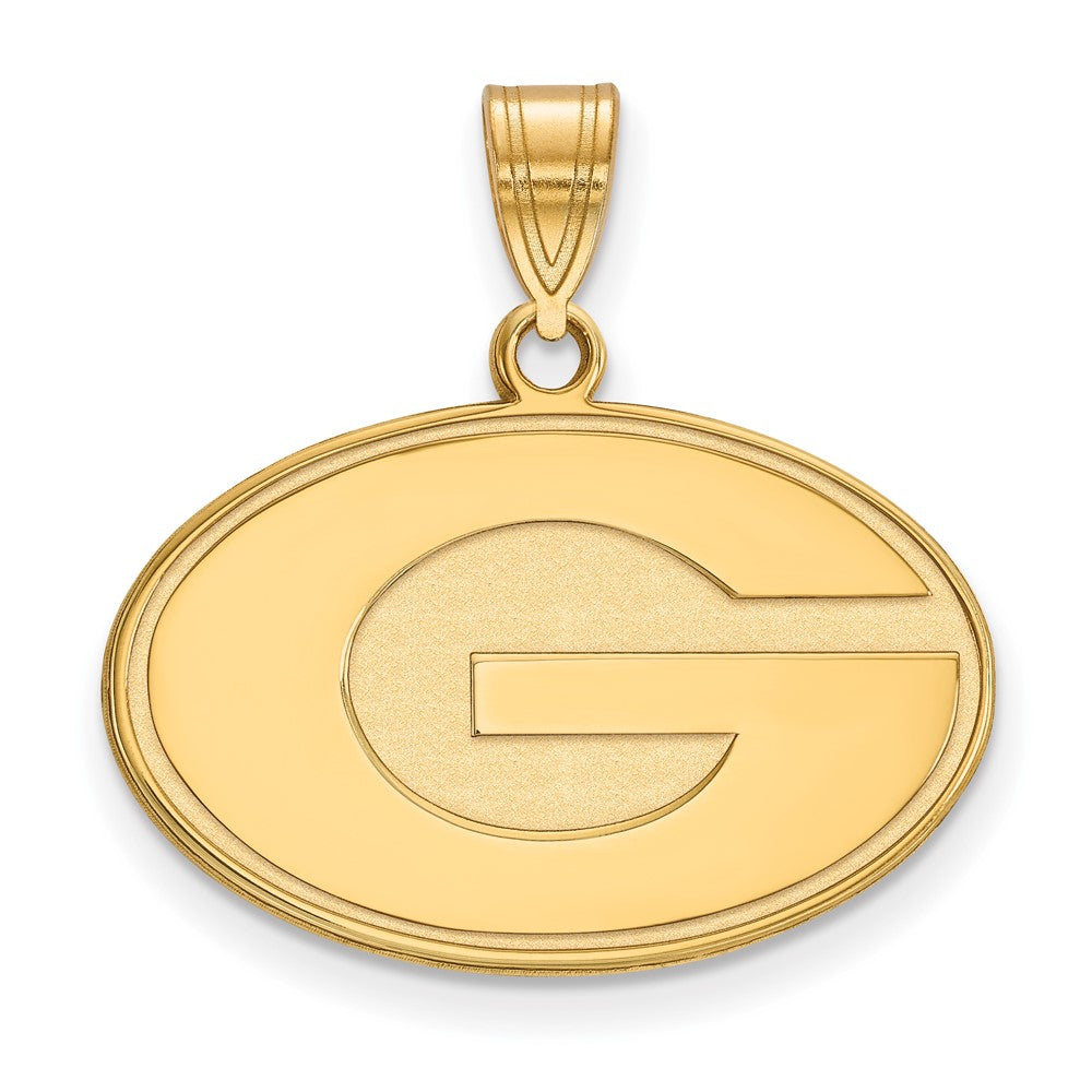 10K Yellow Gold Logoart University Of Georgia Letter G Medium Pendant
