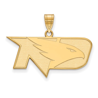 14K Yellow Gold Logoart University Of North Dakota Medium Pendant