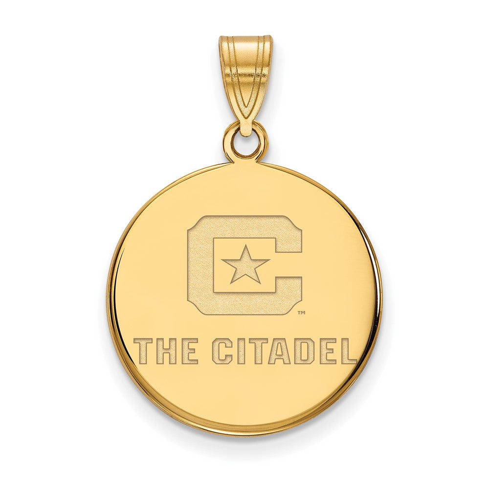 14K Yellow Gold 14Ky Logoart The Citadel Large Pendant