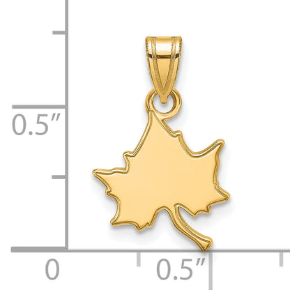 Gold Plated Sterling Silver Logoart Indiana State University I S Small Pendant