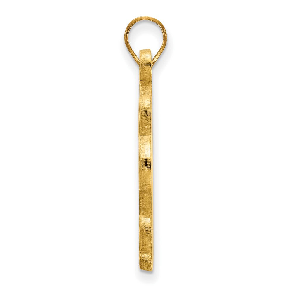 Gold Plated Sterling Silver Logoart University Of Pittsburgh Extra Large Pendant