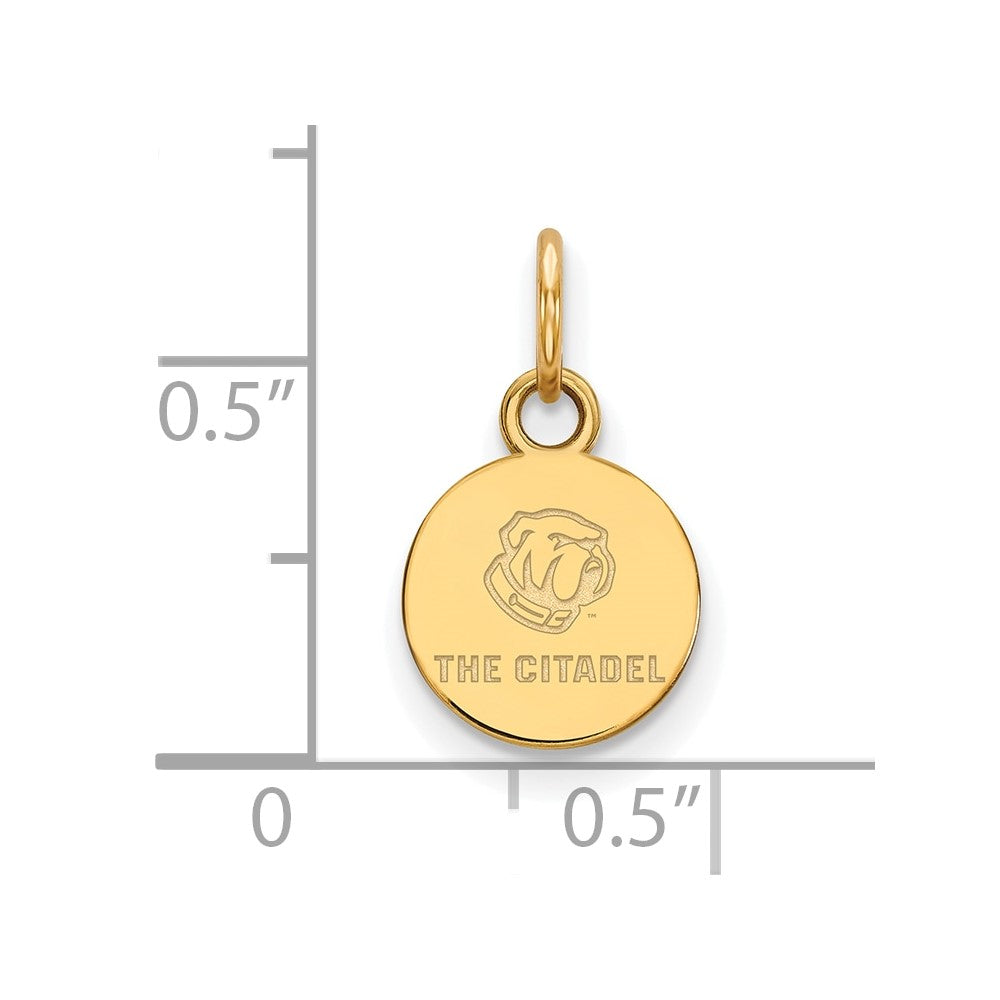 10K Yellow Gold 10Ky Logoart The Citadel Xs Pendant