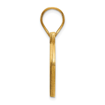 Gold Plated Sterling Silver Logoart Oklahoma State University O S U Football Pendant