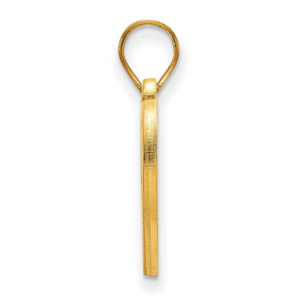 Gold Plated Sterling Silver Logoart West Virginia University W V Heart Pendant