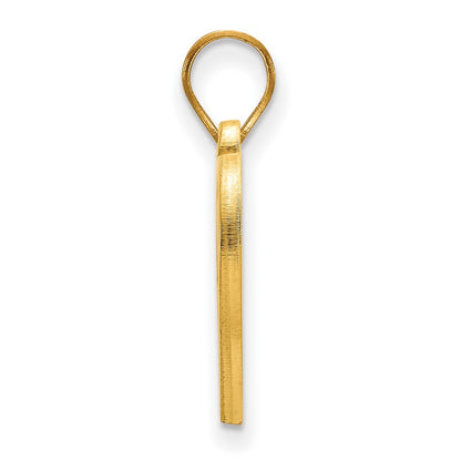 Gold Plated Sterling Silver Logoart West Virginia University W V Heart Pendant