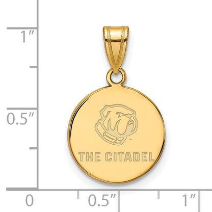 14K Yellow Gold 14Ky Logoart The Citadel Medium Pendant