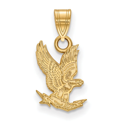 14K Yellow Gold Logoart United States Air Force Academy Falcon Small Pendant