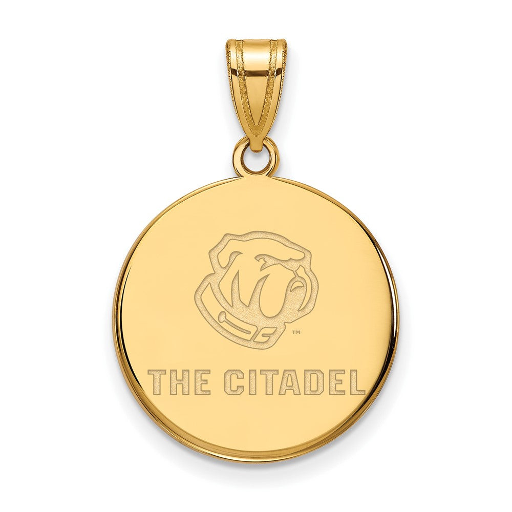 14K Yellow Gold 14Ky Logoart The Citadel Large Pendant