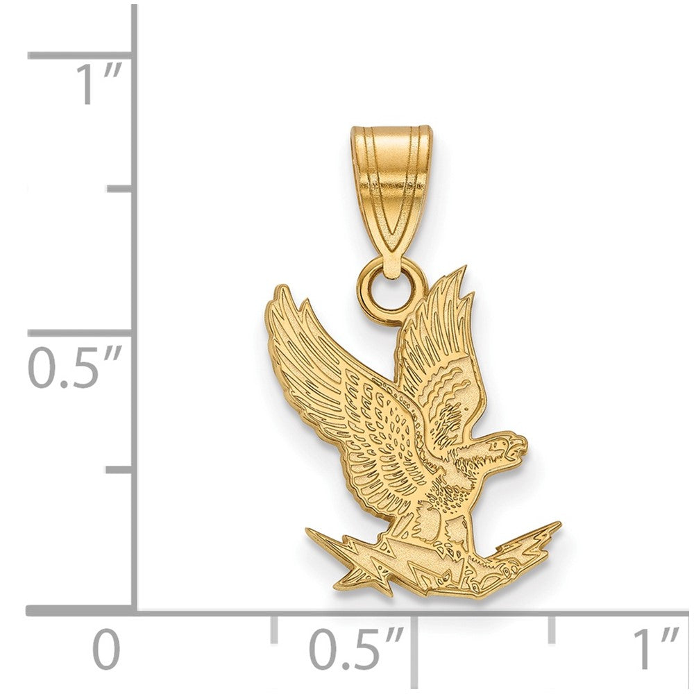 14K Yellow Gold Logoart United States Air Force Academy Falcon Medium Pendant