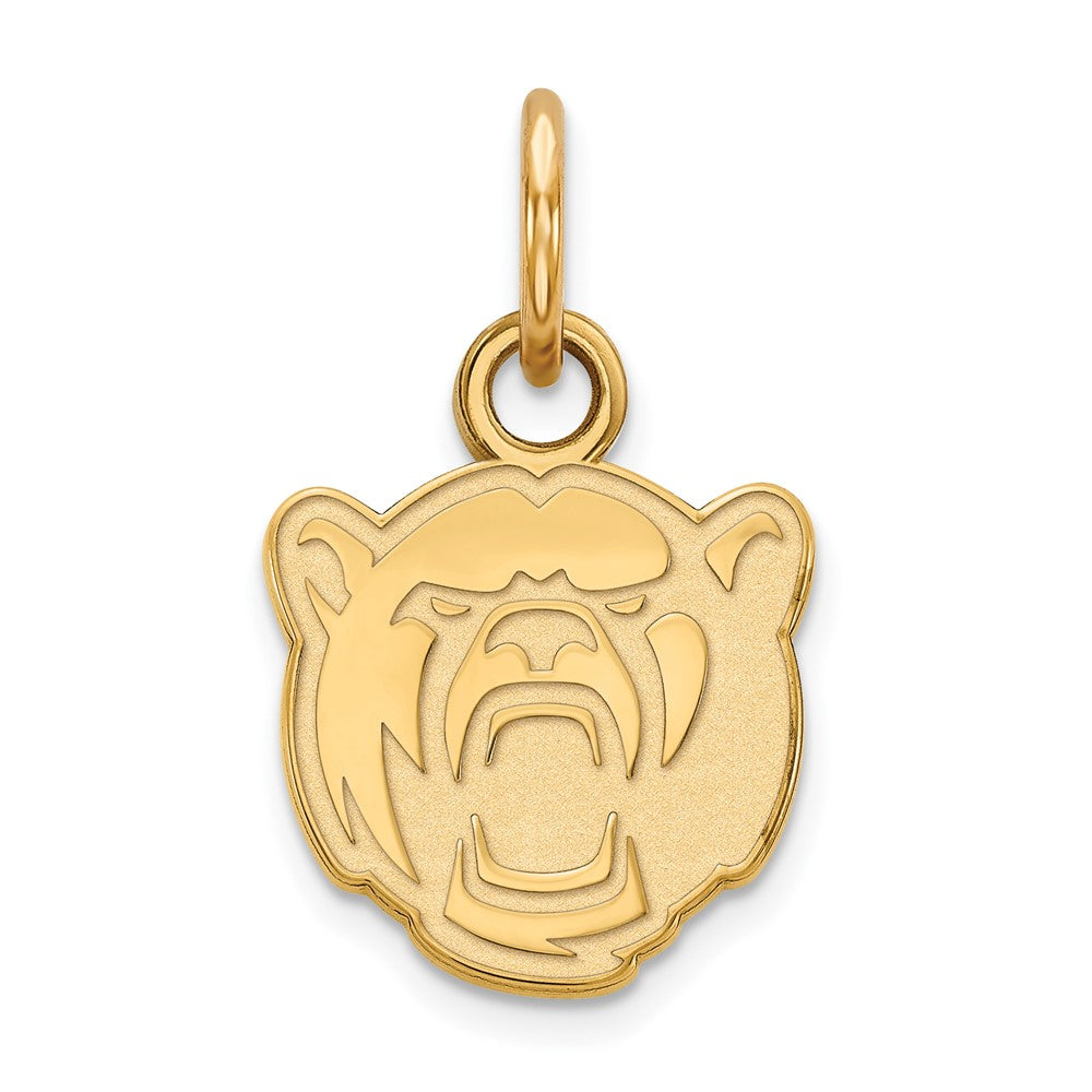 10K Yellow Gold Logoart Baylor University Extra Small Pendant