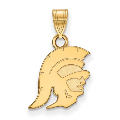 10K Yellow Gold University Of Southern California Trojan Small Pendant