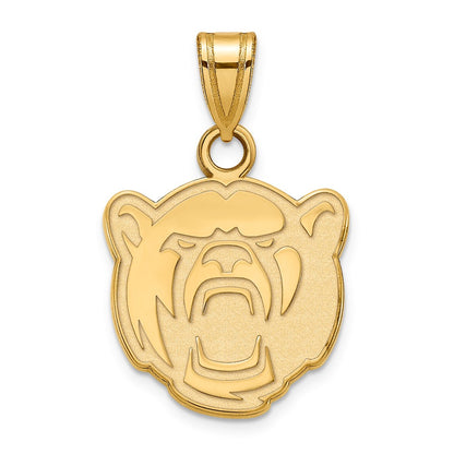 Gold Plated Sterling Silver Logoart Baylor University Small Pendant