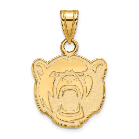 Gold Plated Sterling Silver Logoart Baylor University Small Pendant