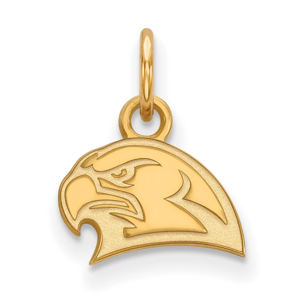 10K Yellow Gold Logoart Miami University Ohio Redhawk Extra Small Pendant