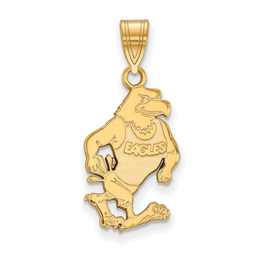 14K Yellow Gold Logoart Georgia Southern University Eagle Large Pendant