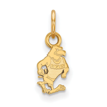 14K Yellow Gold Logoart Georgia Southern University Eagle Extra Small Pendant