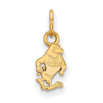 10K Yellow Gold Logoart Georgia Southern University Eagle Extra Small Pendant