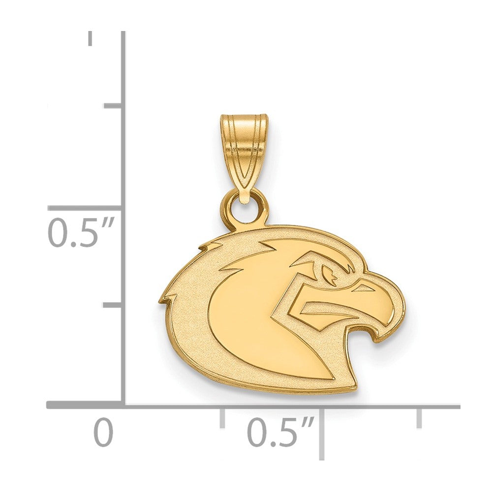14K Yellow Gold Logoart Marquette University Eagle Small Pendant